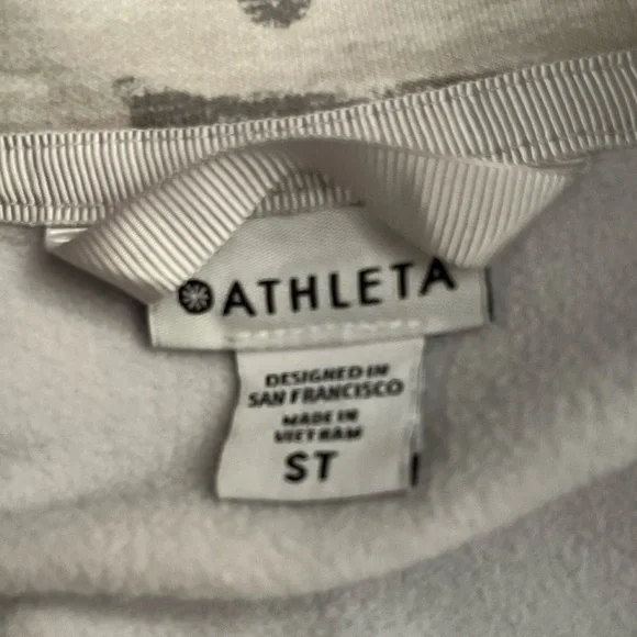 Women’s Athleta Size S (tall) Camo Zip up hoodie - Picture 4 of 7
